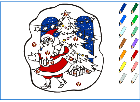 Coloriage de Noël en ligne