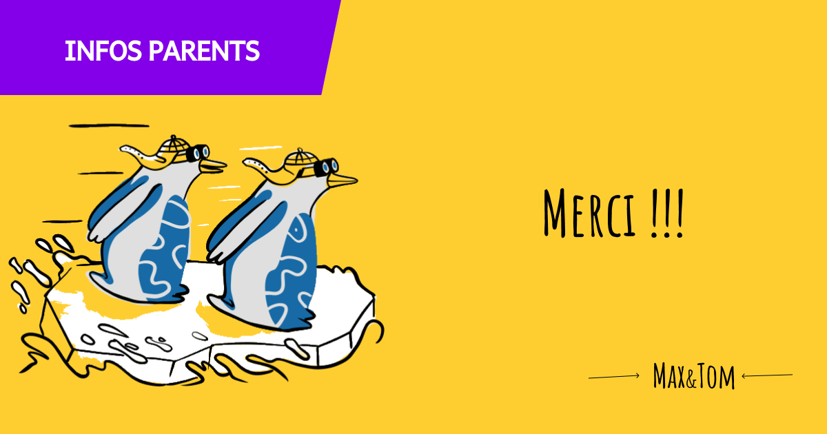Maxetom vous dit Merci ! Maxetom vous dit Merci !