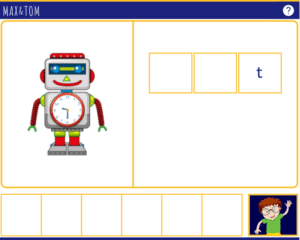 Jeu en ligne pour apprendre à lire - J'écris des mots en b