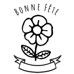 Carte à colorier pour la Fête des Grands-Mères