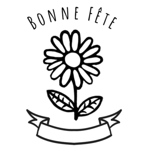 Carte à colorier pour la Fête des Grands-Mères